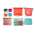 High Quality Durable Using Preservation Bag Reusable Vegetable Silicone Preservation Bag 4-pack